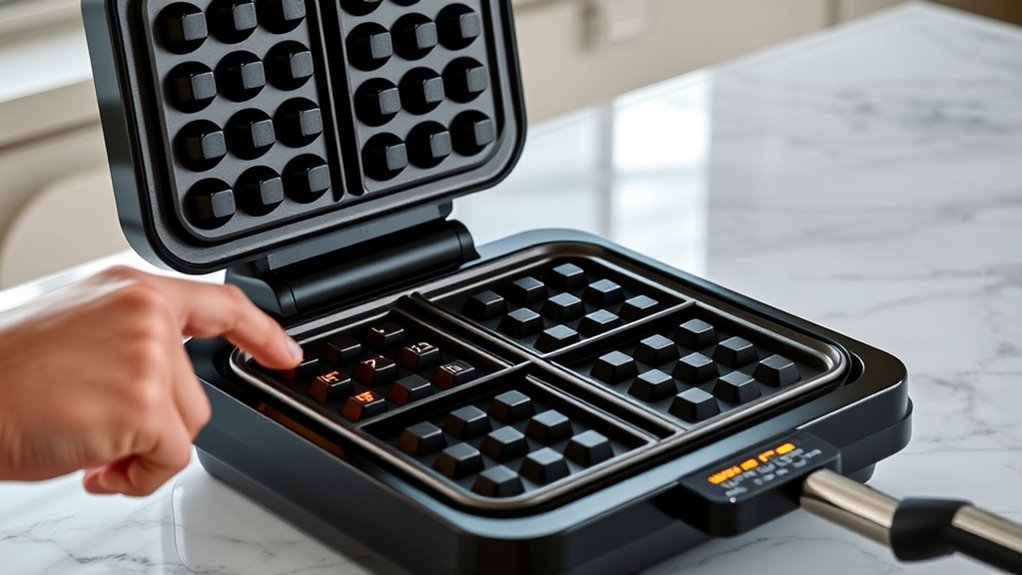 key features for perfect waffles