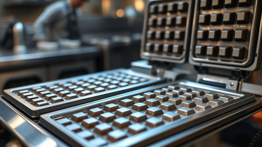 key waffle maker features