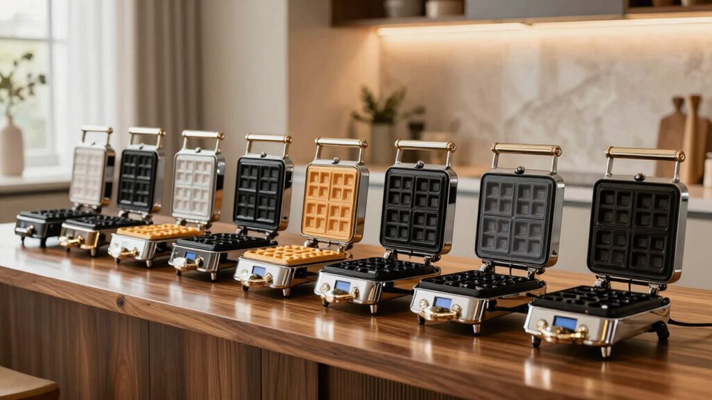 luxury belgian waffle makers