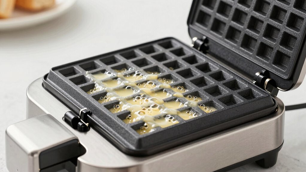 mess proof waffle maker