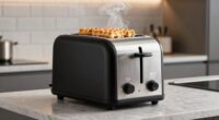 premium long slot waffle toasters