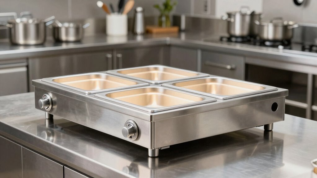 selecting suitable electric steam table