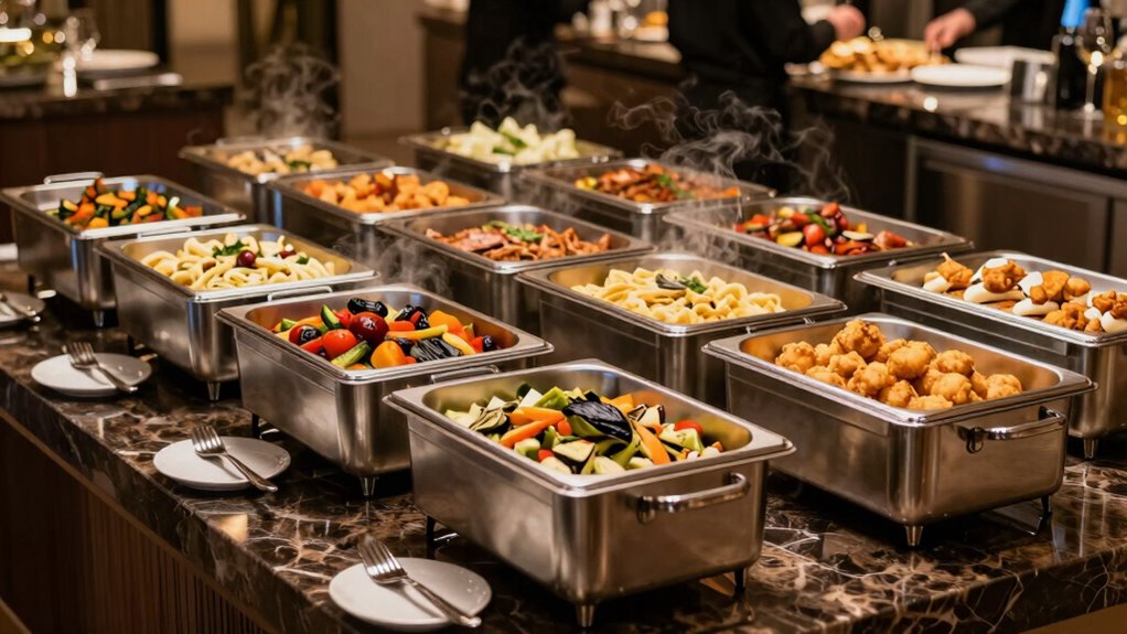 top buffet warming trays