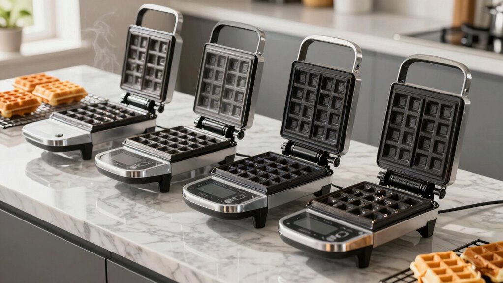 top cast aluminum waffle makers