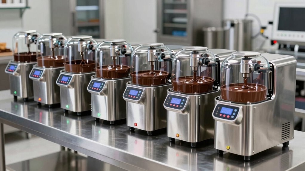top commercial chocolate tempering machines