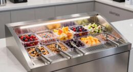 top commercial cold topping stations