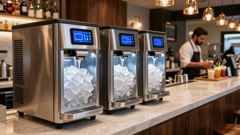 Caseware Ice Machine 14 Best Commercial Ice Machines for Cafe in 2026 - The Waffle Affair