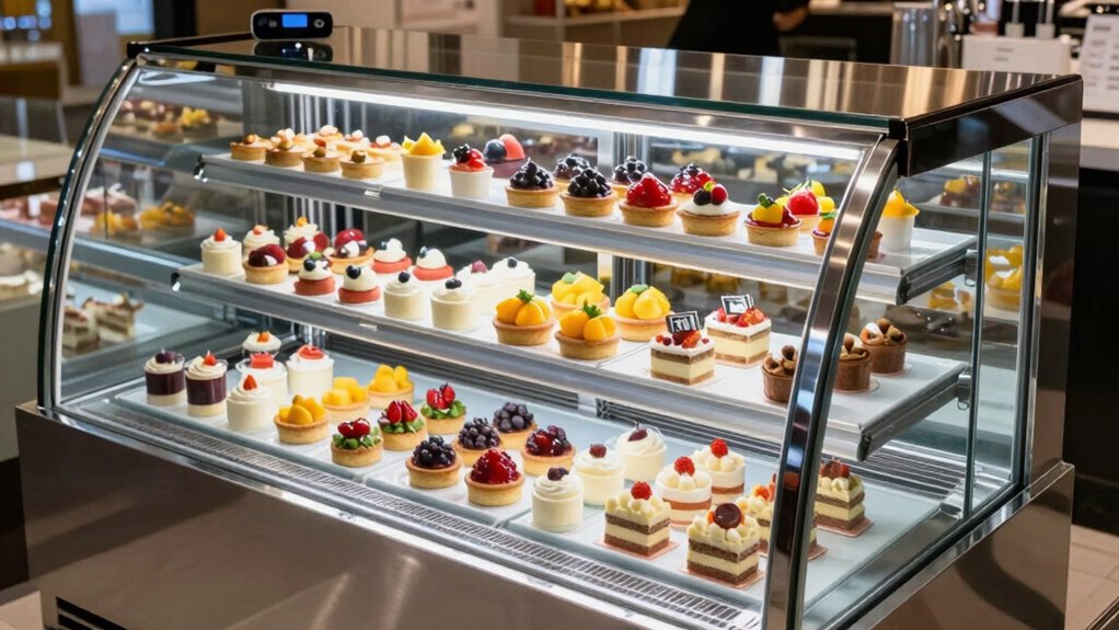 top dessert refrigerator cases