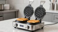 top double head bubble waffle makers