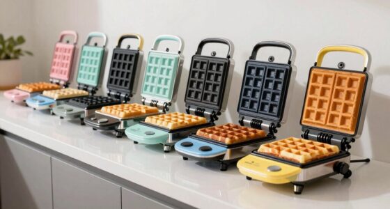 top flip waffle makers