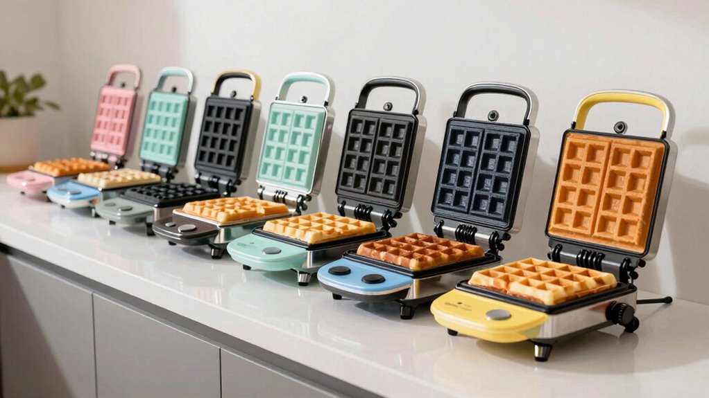 top flip waffle makers