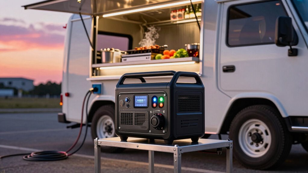top food truck inverter generators