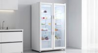 top frost free upright freezers