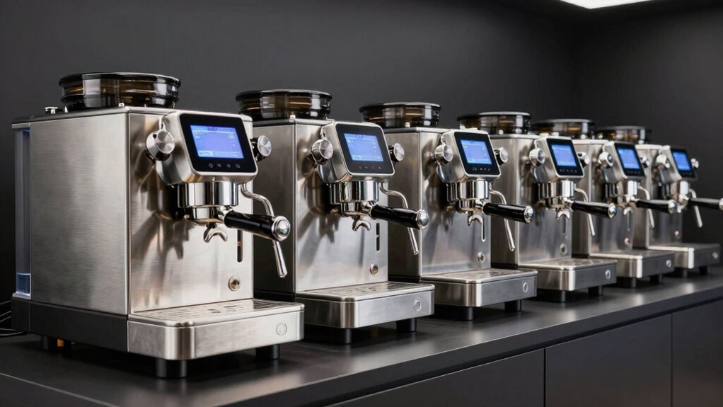 top heat exchange espresso machines