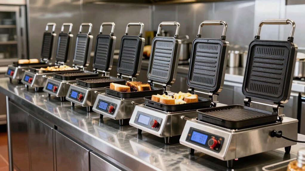 top heavy duty panini presses