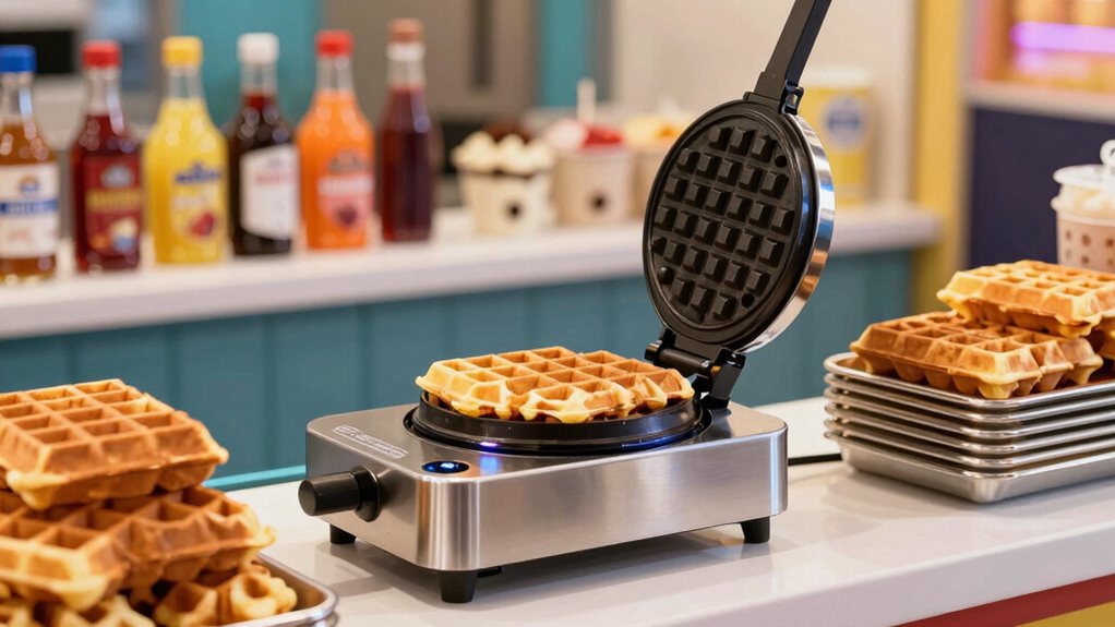 top high output waffle makers
