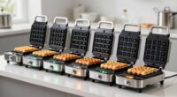 top indicator light waffle makers