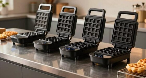 top nonstick commercial waffles