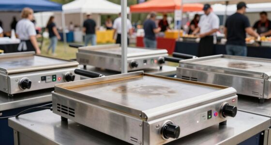 top portable flat griddles