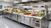 top refrigerated prep tables