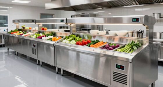 top refrigerated prep tables