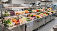 top refrigerated prep tables