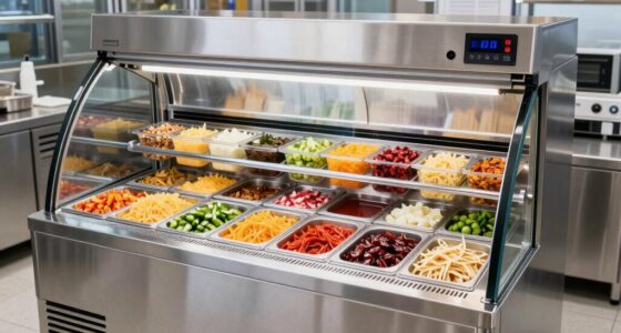 top refrigerated topping units