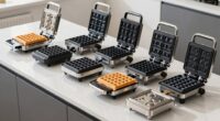 top removable plate waffle makers