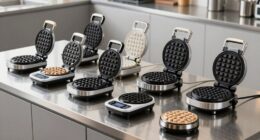 top rotating commercial waffle makers