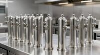 top stainless steel batter dispensers