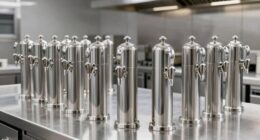 top stainless steel batter dispensers