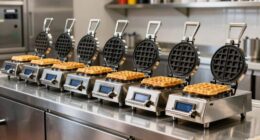top stainless steel commercial waffle makers