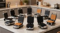 top waffle makers with adjustable temperature
