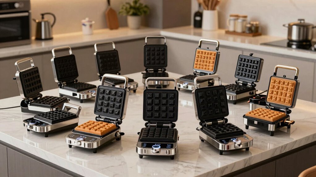 top waffle makers with adjustable temperature