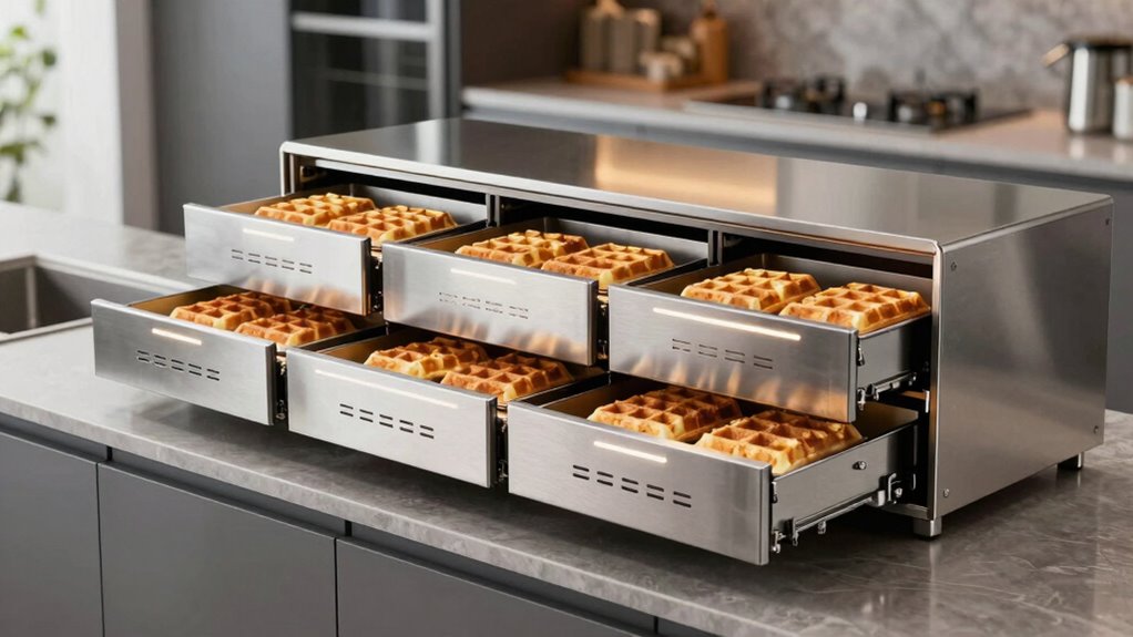 top waffle warming drawer list