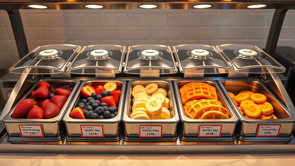 topping warmer station considerations