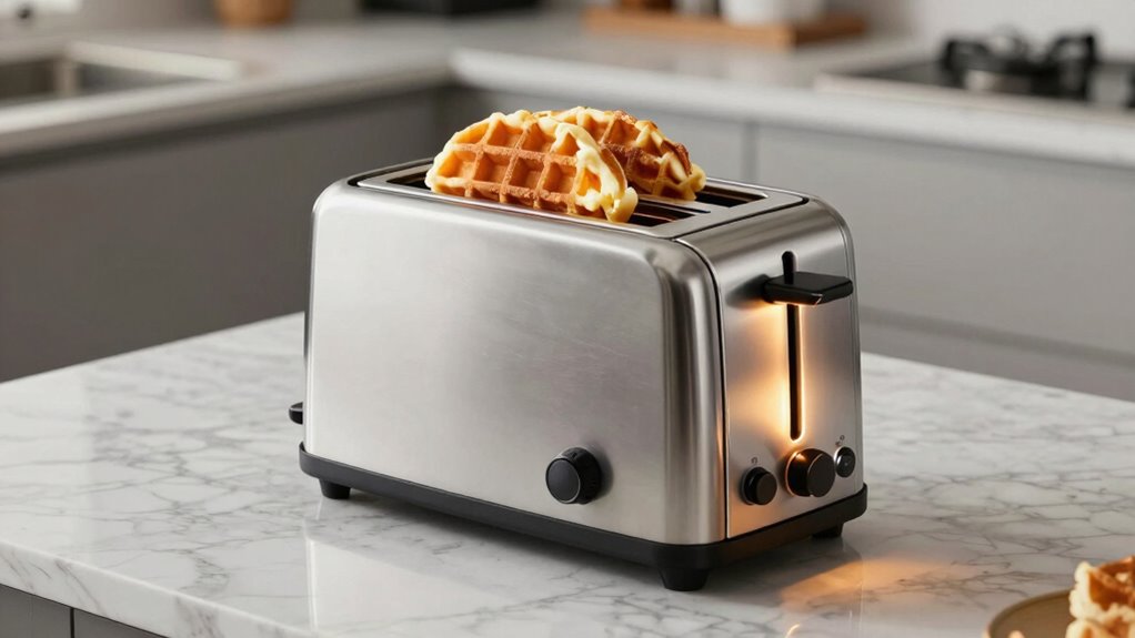 waffle friendly toasting features