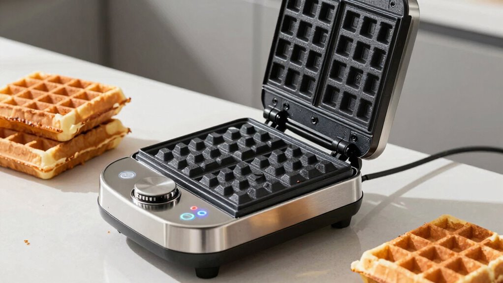 waffle thickness and features