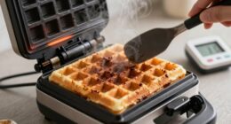 adjust heat for even browning