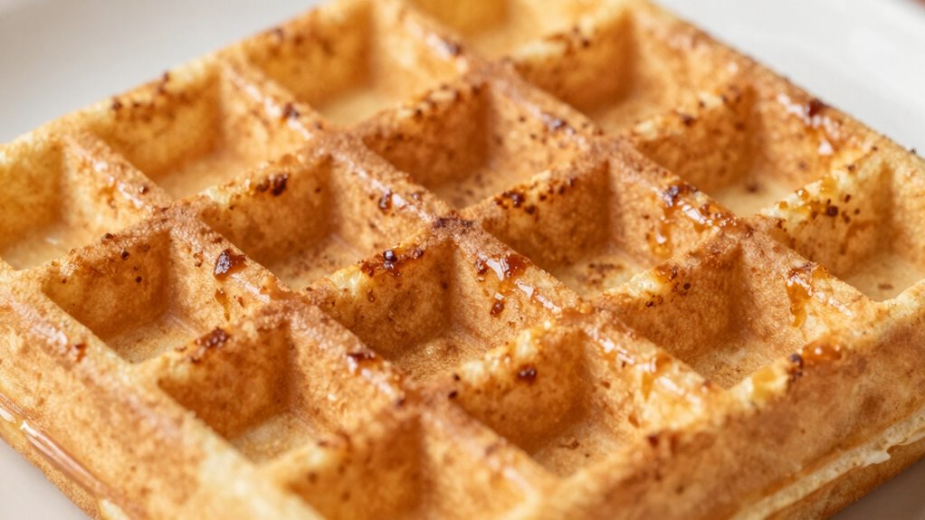adjusting waffle browning heat