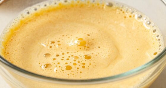 air bubbles in batter