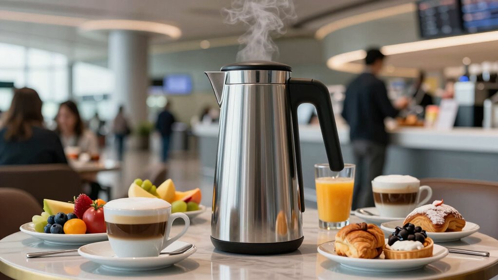 airports enhance brunch flow