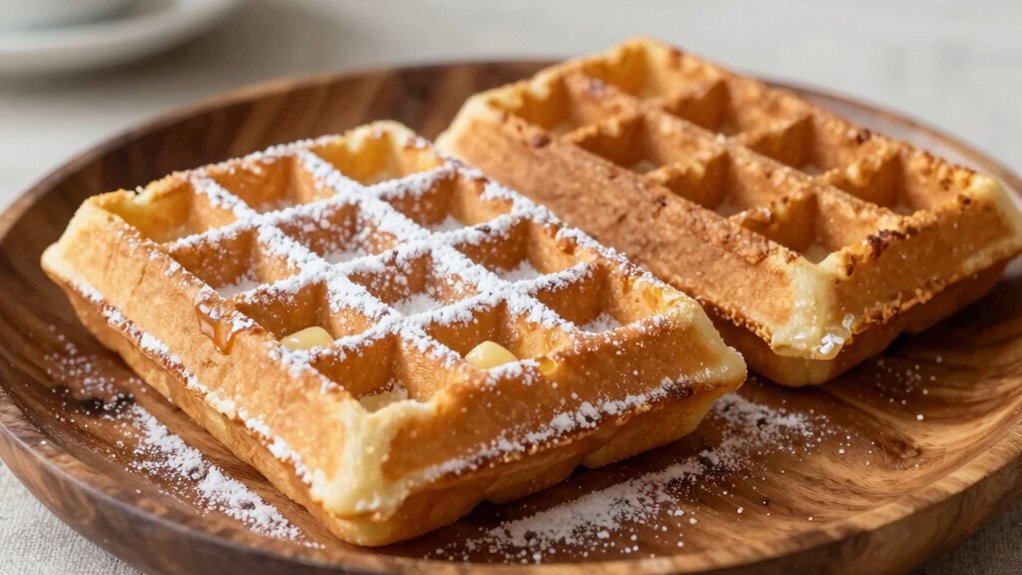 almond flour enhances waffle texture