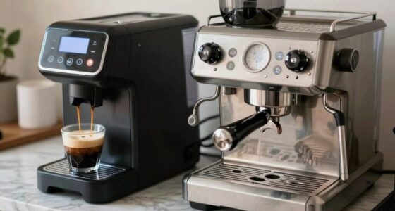 automation features in espresso brewing