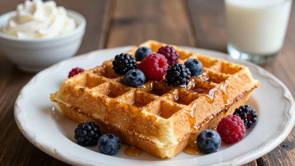 balanced diverse breakfast choices