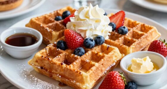 belgian waffles breakfast popularity