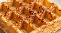 buttermilk affects waffle color