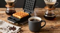 coffee and waffle pairing