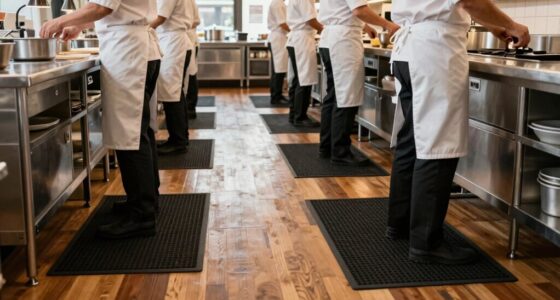 comfortable standing during shifts