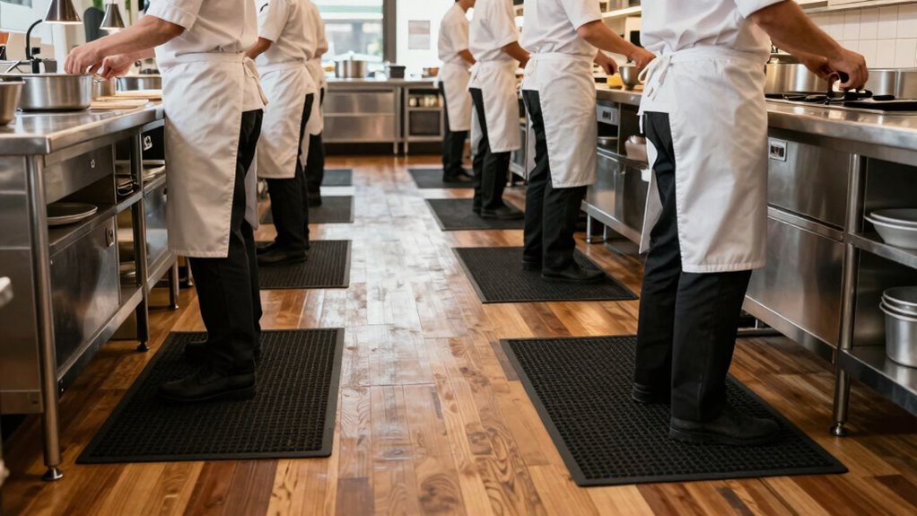 comfortable standing during shifts